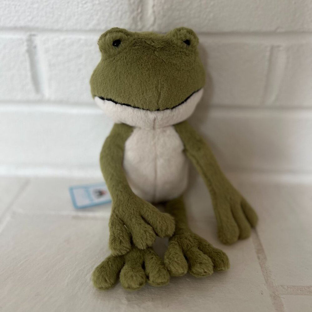 Retired Jellycat Finnegan Frog – BRAND NEW!